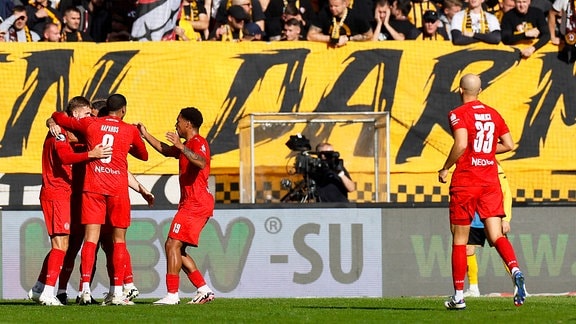 Torjubel Rot-Weiss Essen