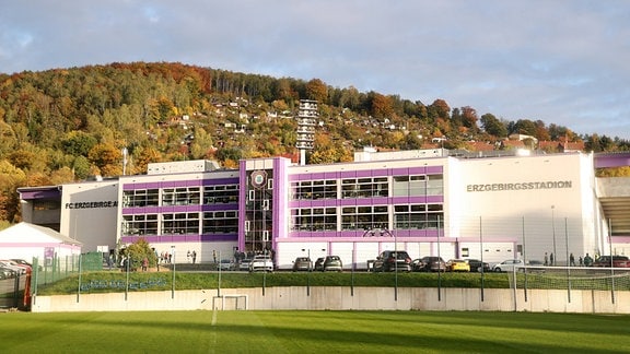 Stadion des FC Erzgebirge Aue