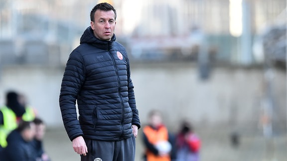 Christoph Dabrowski ( Trainer Rot-Weiss Essen ) 