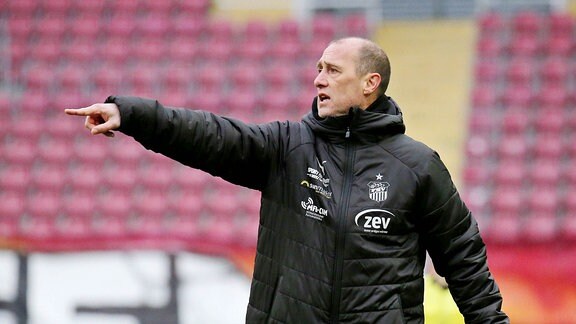 Joe Enochs (Trainer FSV Zwickau)