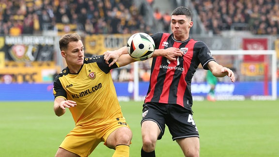 Im Bild von links - Jakob Lämmer (10, Dresden), Felix Keidel ( 43, Ingolstadt). 