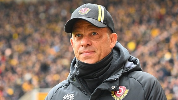 Trainer Markus Anfang (Dresden)