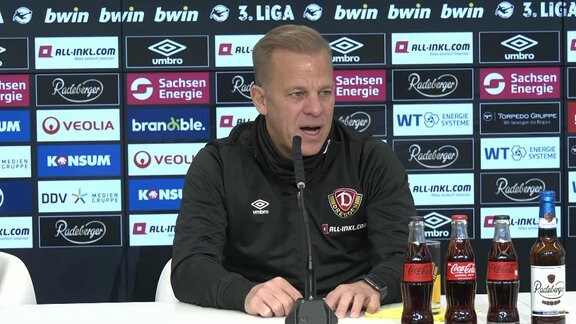 Markus Anfang, Trainer Dynamo Dresden