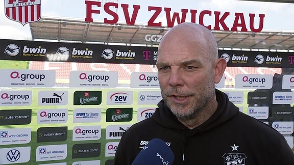 Ronny Thielemann (Trainer FSV Zwickau)
