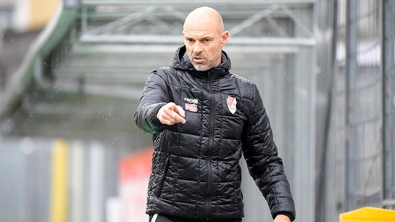 Cheftrainer Alexander Schmidt (Türkgücü München)
