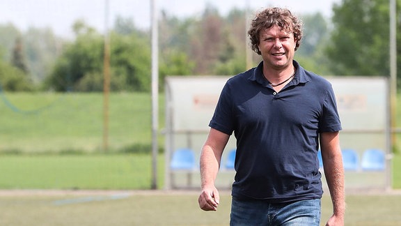 Trainer Stefan Krämer (1. FC Magdeburg) 