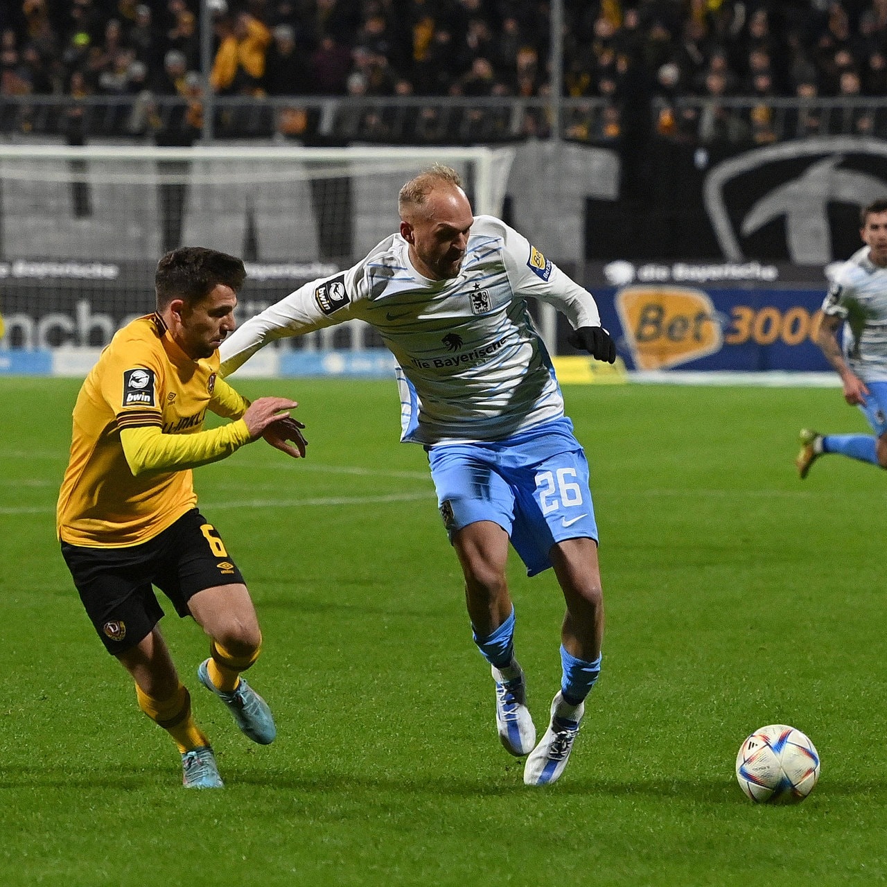 3. Liga: 1860 München erkämpft sich Sieg gegen Freiburg II