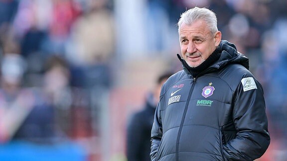 Trainer Pavel Dotchev, FC Erzgebirge Aue 
