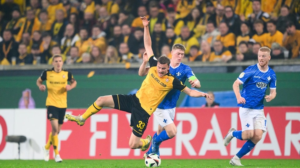 DFB Cup: Dynamo Dresden misses the round of 16 against Darmstadt 98 | MDR.DE