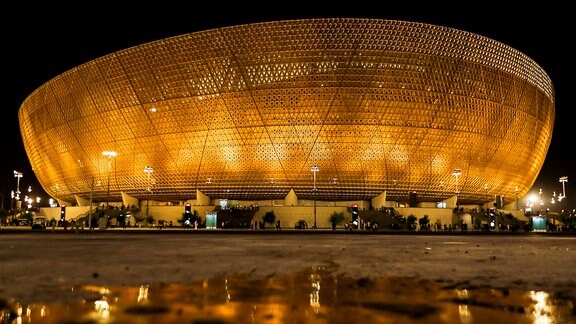 Fussball-WM-Stadion in Doha