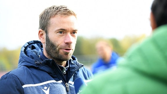 Andreas Patz (Trainer FC Carl Zeiss Jena) 