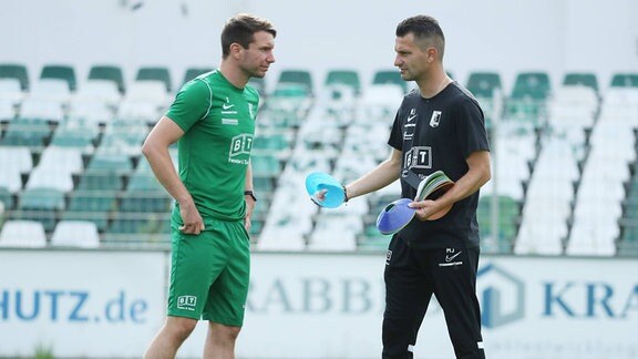 Trainer Miroslav Jagatic, Co-Trainer Stefan Karau