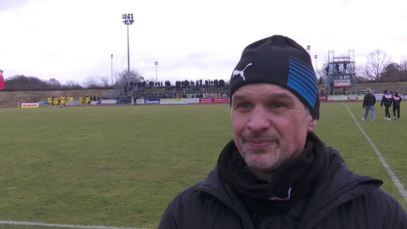 Trainer Almedin Civa (1. FC Lok Leipzig)