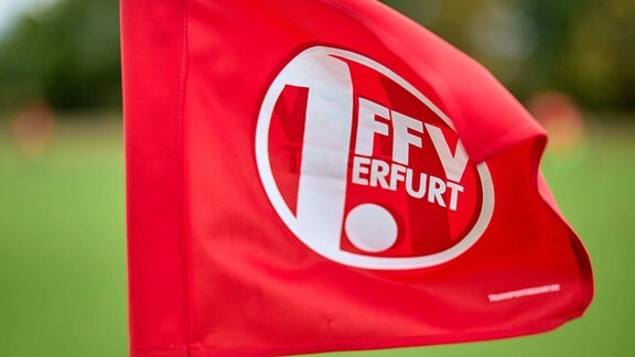 Fahne des 1. FFV Erfurt