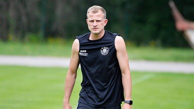 Nicky Adler Co-Trainer Lok Leipzig beim Training von Lok Leipzig 22.06.2020