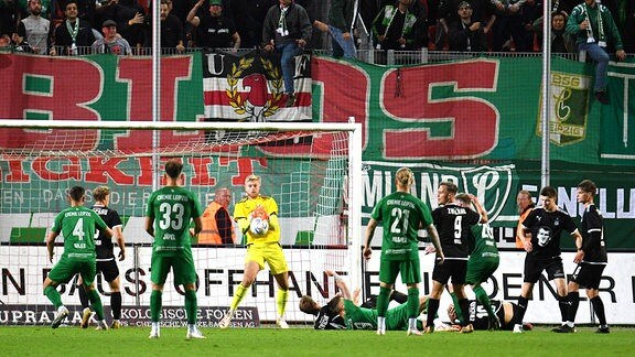 Grosschance für Chemie Leipzig gegen den FSV Zwickau