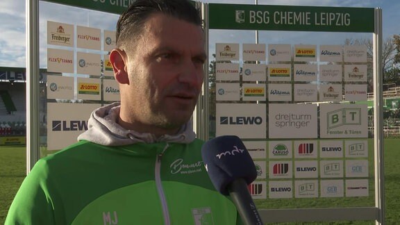 Miroslav Jagatic (Trainer BSG Chemie Leipzig)