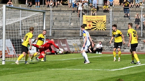 Fußball Plauen gegen Jena