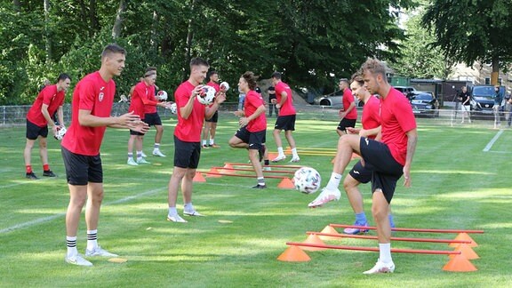 Trainingsauftakt des Greifswalder FC