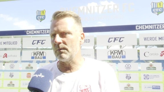 Rico Schmitt (Trainer FSV Zwickau)