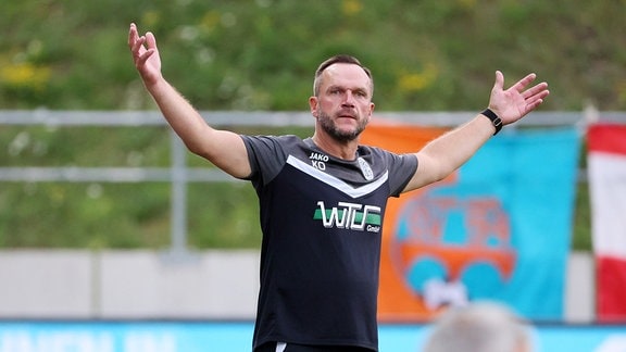  Trainer Karsten Oswald, VFC Plauen