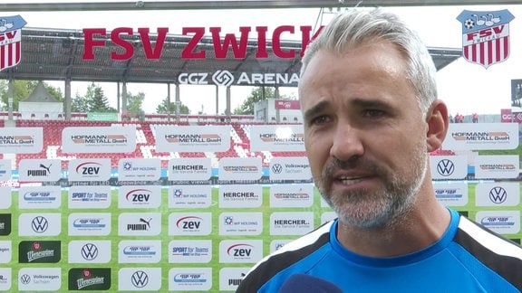 FSV Zwickau - Rostock II: Co-Trainer Daniel Rupf