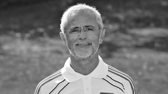 Der Co-Trainer des FC Bayern München II, Gerd Müller, aufgenommen auf dem Vereinsgelände des FC Bayern München in München