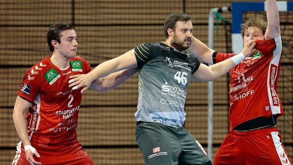 Handball Hc Elbflorenz Feiert Knappen Heimsieg Gegen Hamm Mdr De