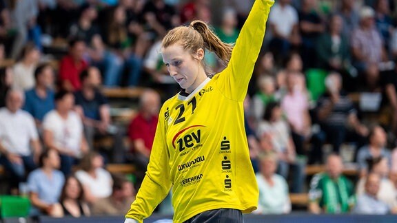 Torfrau Nele Kurzke war erneut ein starker Rückhalt für ihr Team.