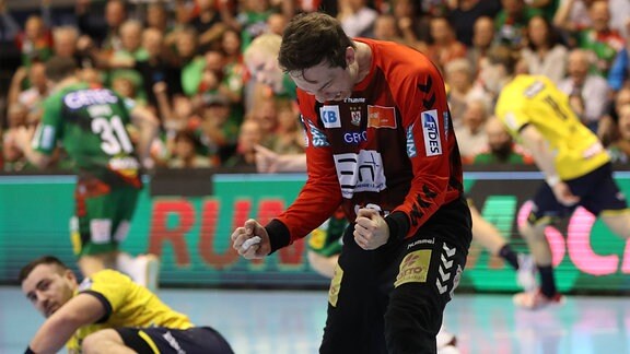 Nikola Portner jubelt