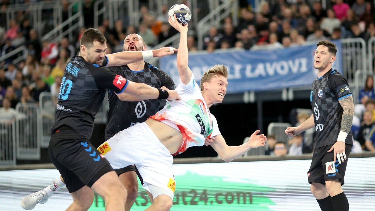 Handball Sieg in Zagreb
