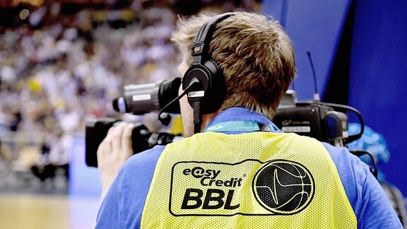 Kamera Mann von easy Credit BBL TV.