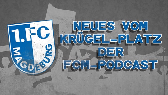 Logo des 1. FC Magdeburg, Heinz Krügel war Waffen-SS-Mitglied, FCM-Trainer und ist Fanliebling