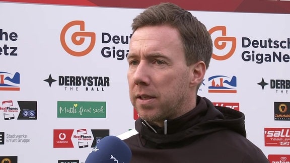 Erfurt-Trainer Fabian Gerber im Interview
