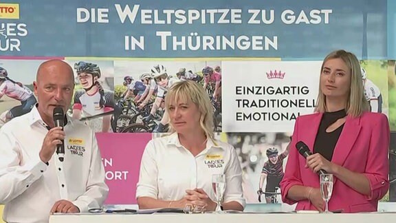 Pressekonferenz LOTTO Thüringen Ladies Tour in Erfurt
