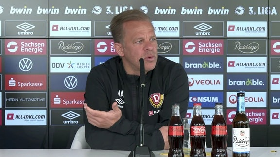Dynamo-Trainer Markus Anfang
