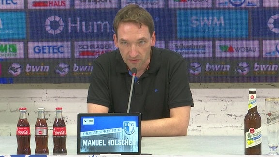 1. FC Magdeburg: Pressesprecher Manuel Holscher