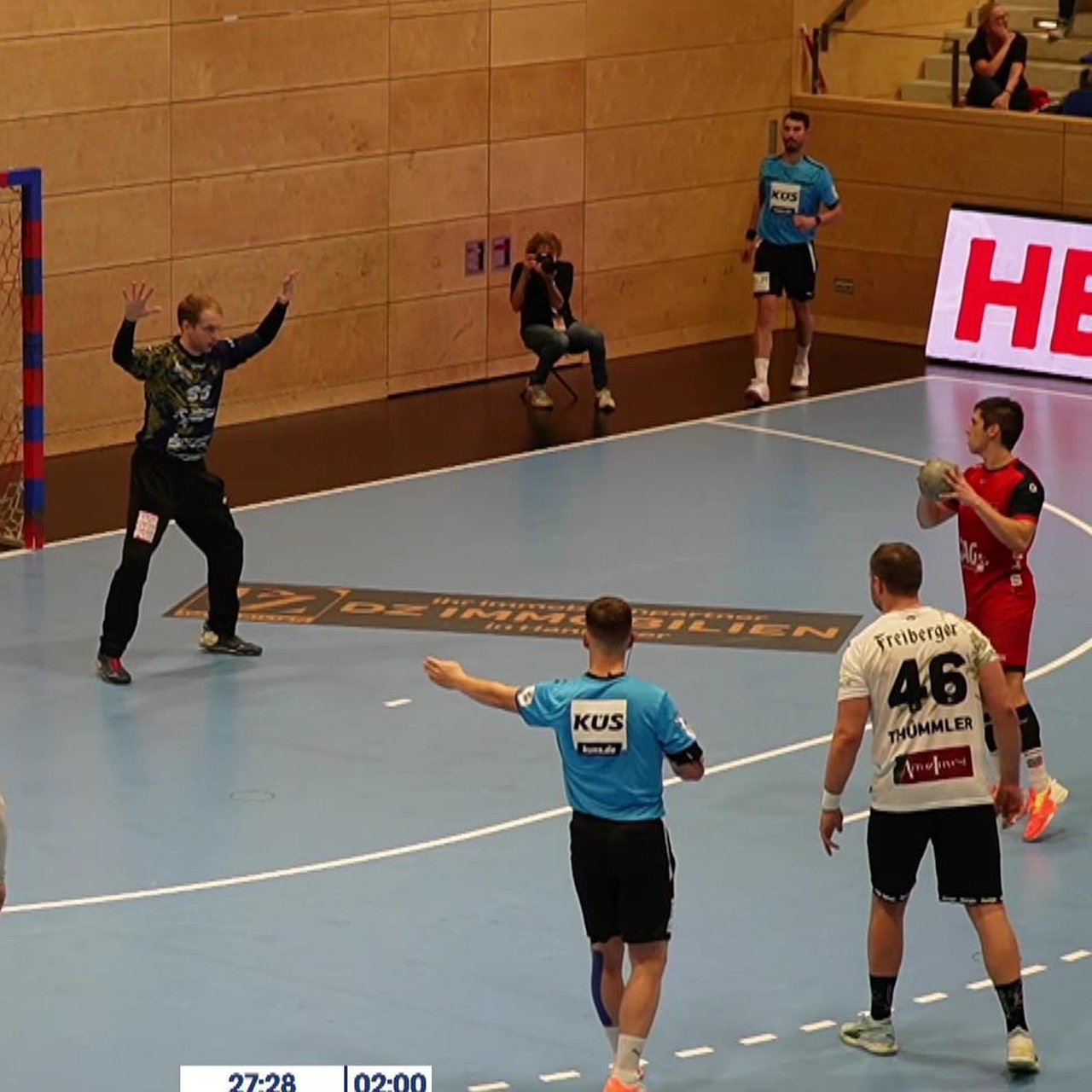 Handball Dresden verliert beim Tabellenletzten