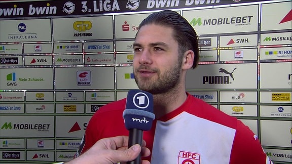 Dominic Baumann, Hallescher FC