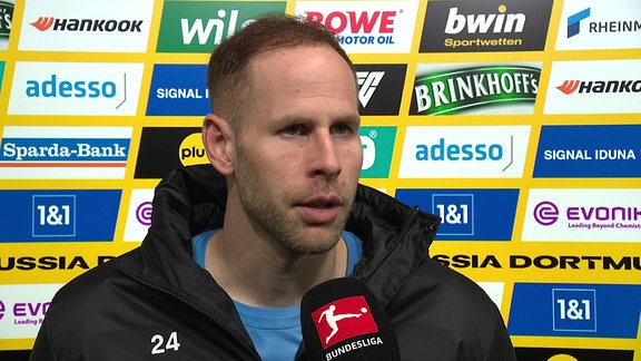 Peter Gulacsi nach dem Spiel beim BVB