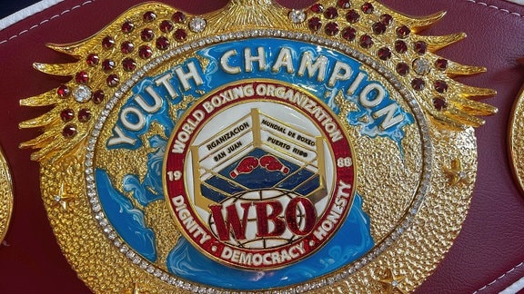 Der Junioren-Weltmeistergürtel der WBO