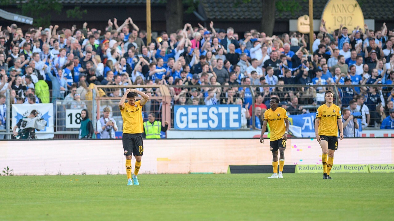 Aufstieg adé? SG Dynamo Dresden verliert bei Absteiger SV Meppen MDR.DE