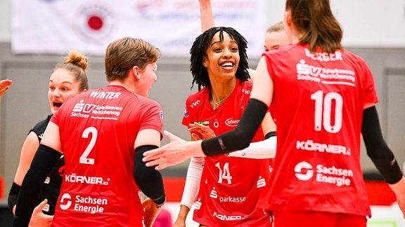 Volleyball Bundesliga Frauen, Dresdner SC vs. VC Neuwied