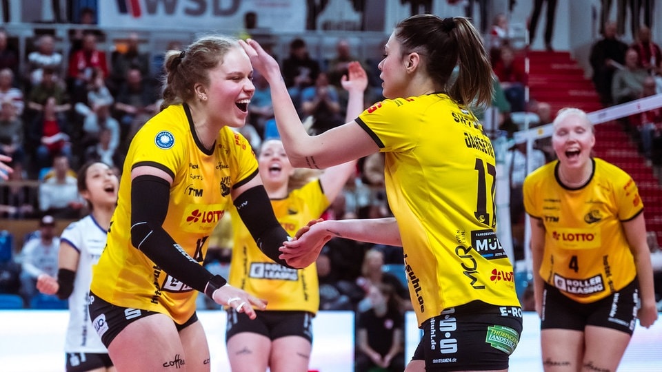 VBL: Suhl Begeistert Beim SC Potsdam – Dresdner SC Mit Tiebreak ...