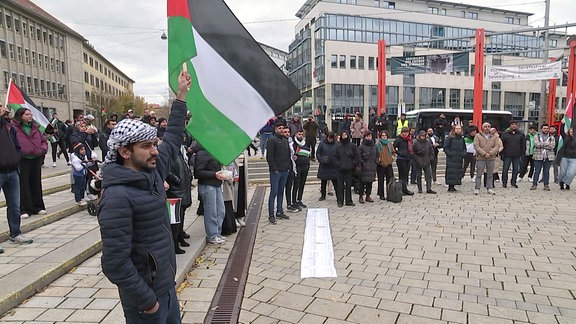 Demonstration Palestinenser