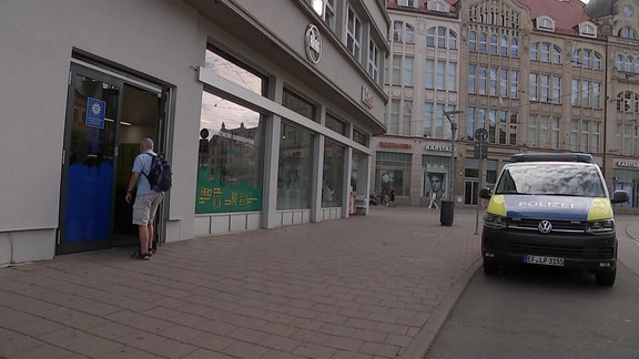Kontaktbüro der Polizei am Erfurter Anger