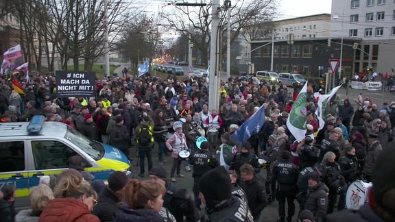 Demonstration in Gera