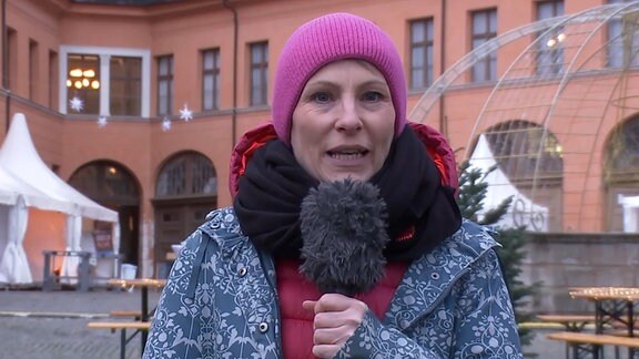 Wettermoderatorin Sandra Voigtmann