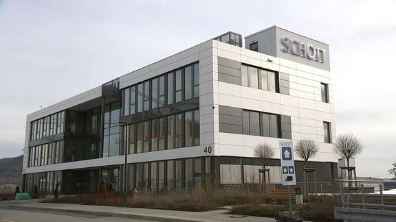 Firmengebäude der Firma "Schott"