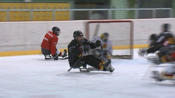 Para-Eishockey Nationalmannschaft in Ilmenau